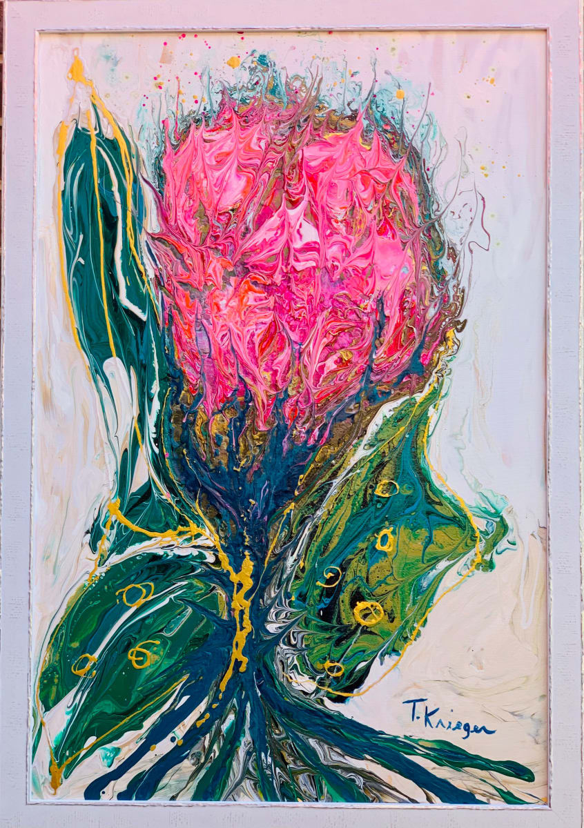 Floral Profusion - Peacock by Teresa Krieger, Image 1.