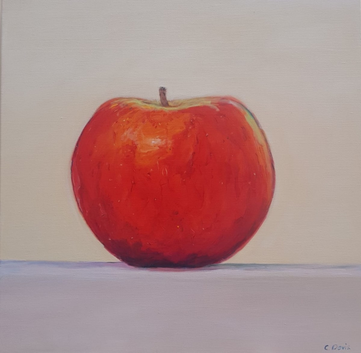 Apple by Christine Davis  Image: Apple painting