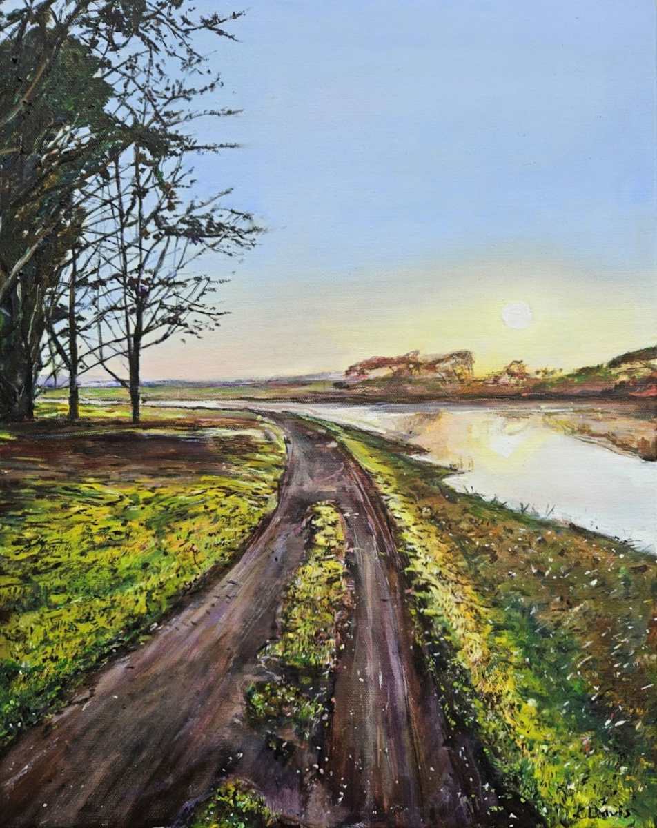 Track by River by Christine Davis  Image: Track by River