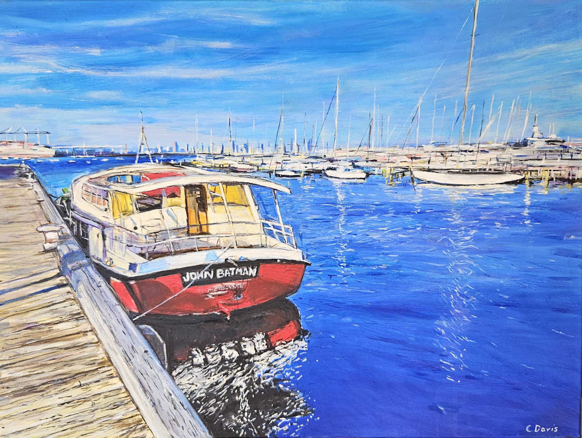 John Batman at Williamstown by Christine Davis, Image 1.
