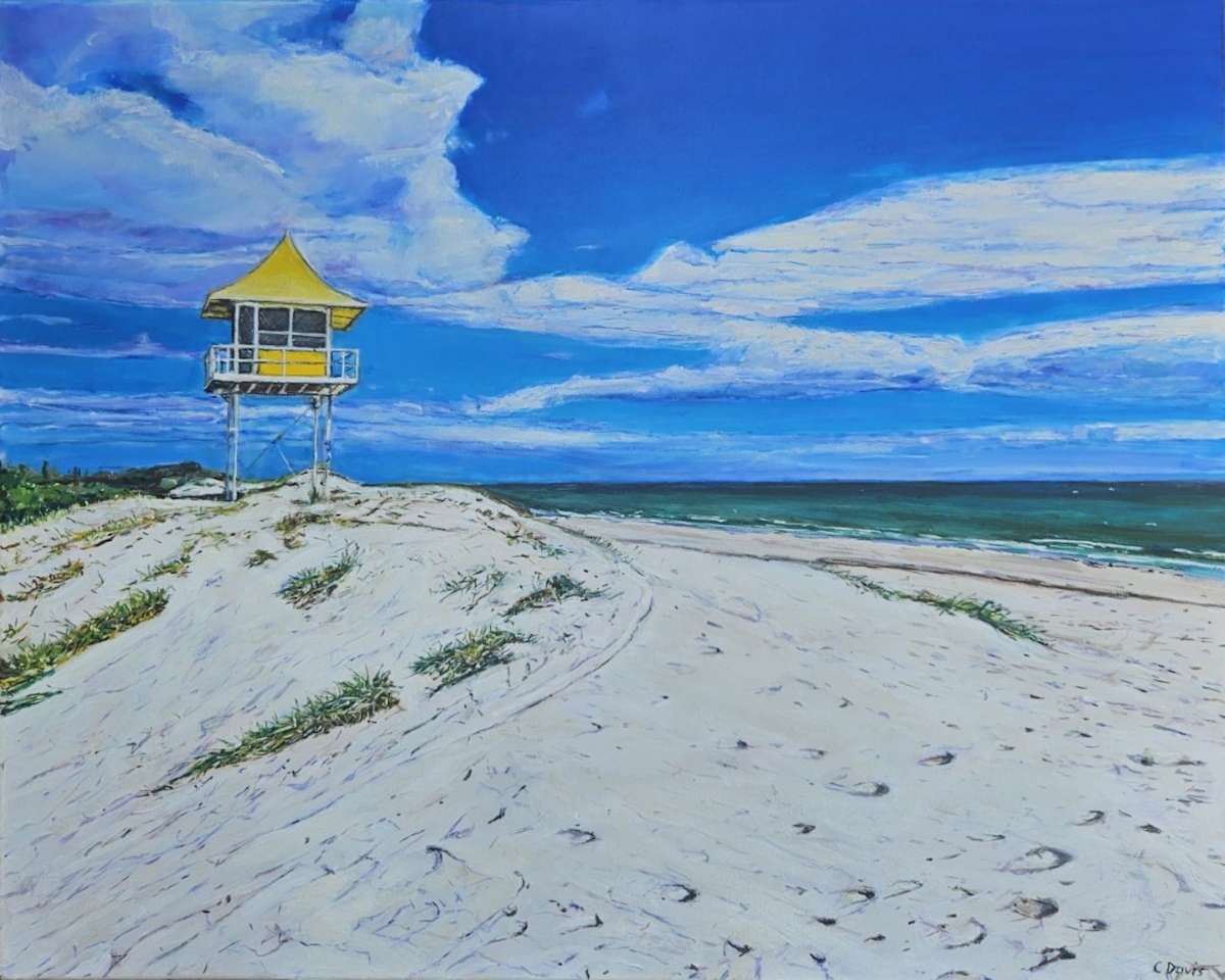 Semaphore Beach by Christine Davis  Image: Semaphore Beach