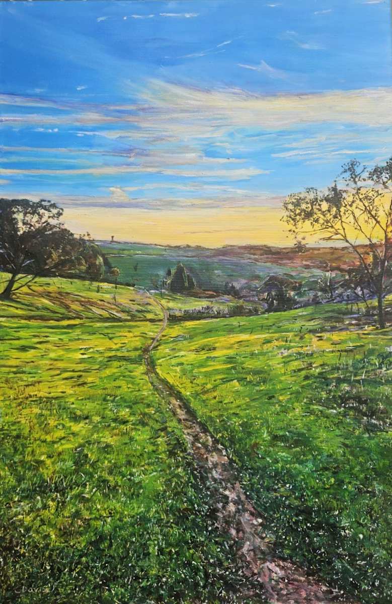 Sunset Pathway by Christine Davis, Image 1.