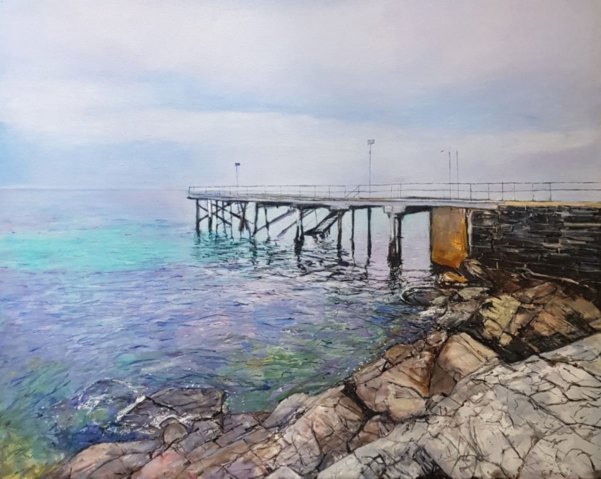 View from the Second Valley Path by Christine Davis  Image: View from the Second Valley Path