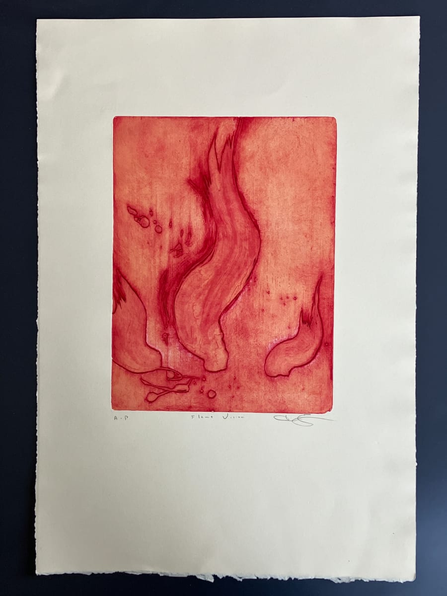 Flame Vision 4/18 by Makoto Fujimura 