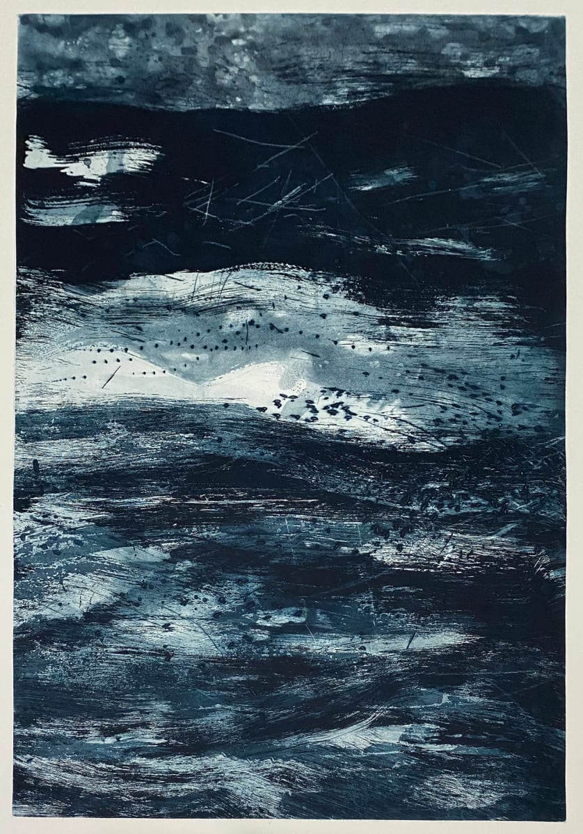 Two Waves 9/15 by Makoto Fujimura