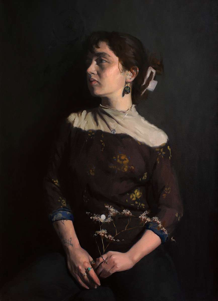 Portrait of Isabella with Dried Flowers by Jason Michael Bentley, Image 4.