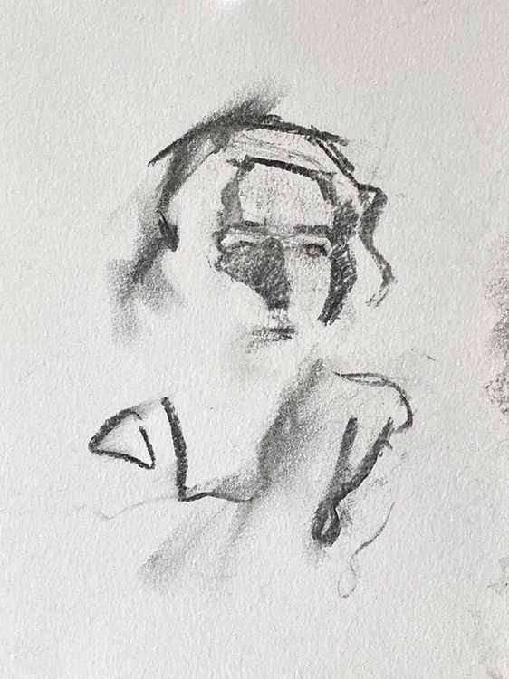 Small Head Study by Jason Michael Bentley 