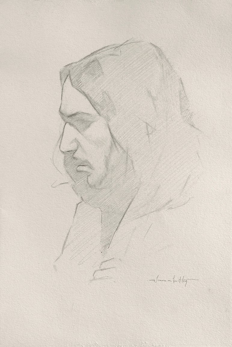 Portrait of Davide Bozzetti Zirpoli by Jason Bentley 