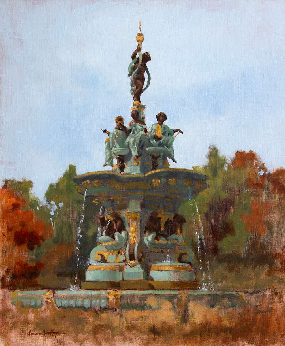Ross Fountain In Autumn by Jason Michael Bentley, Image 3.