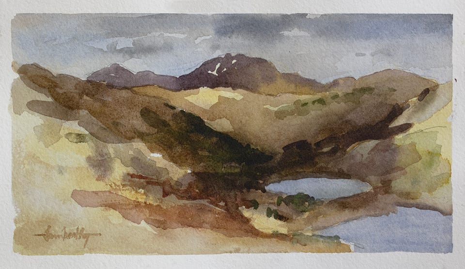 Scottish Highlands - Top of Loch Lomond at Ardlui by Jason Bentley 