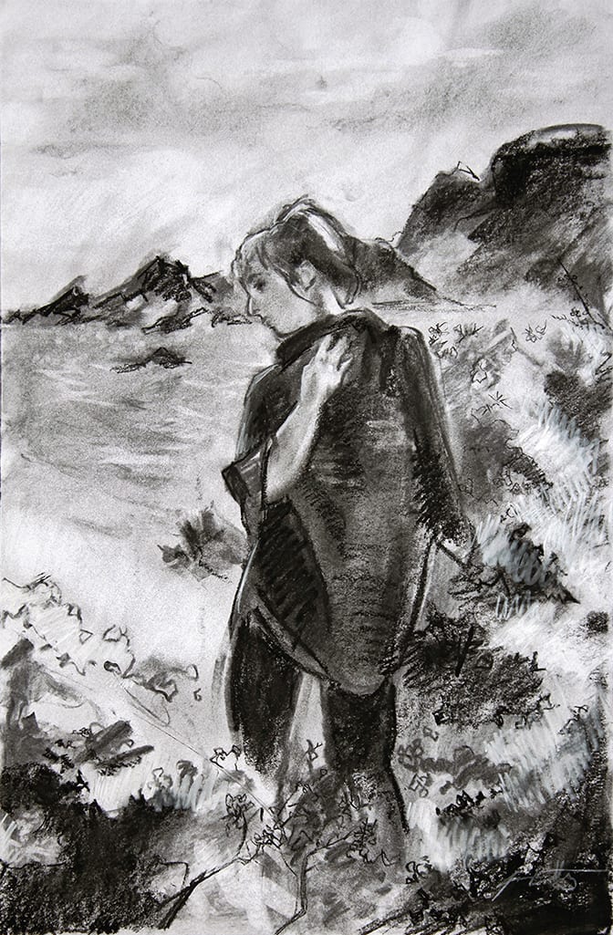 Untitled (Study for a Scottish painting) 
