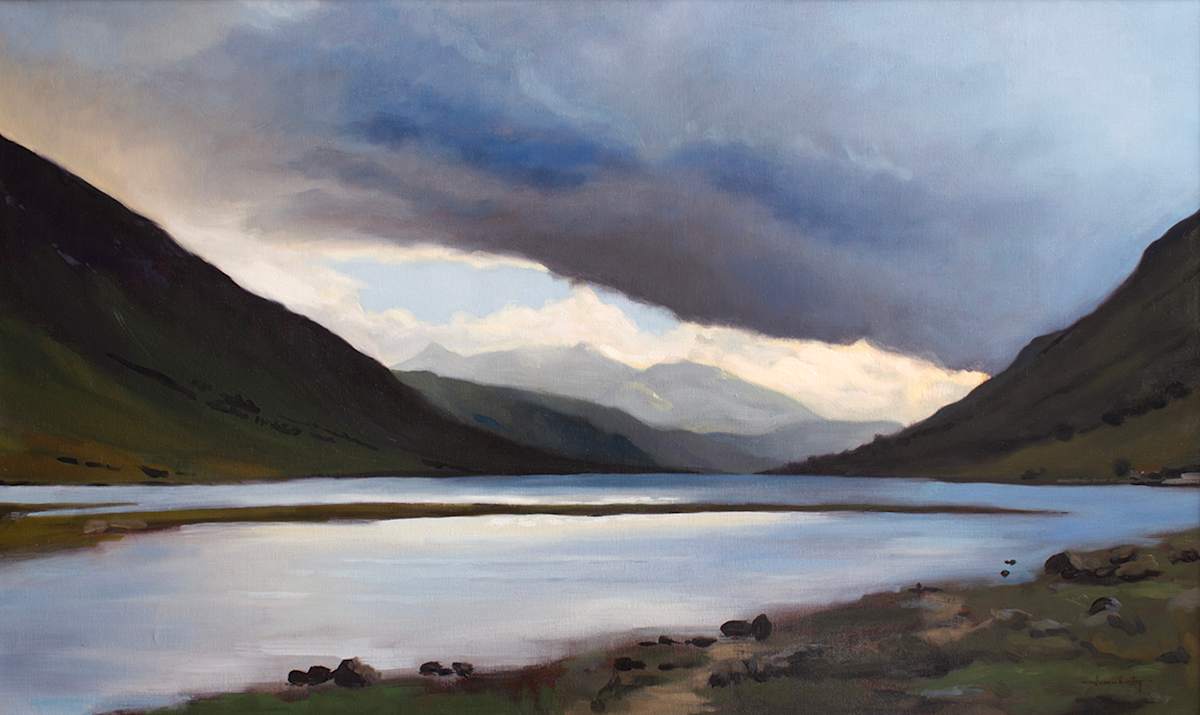 View in Glen Etive by Jason Michael Bentley 