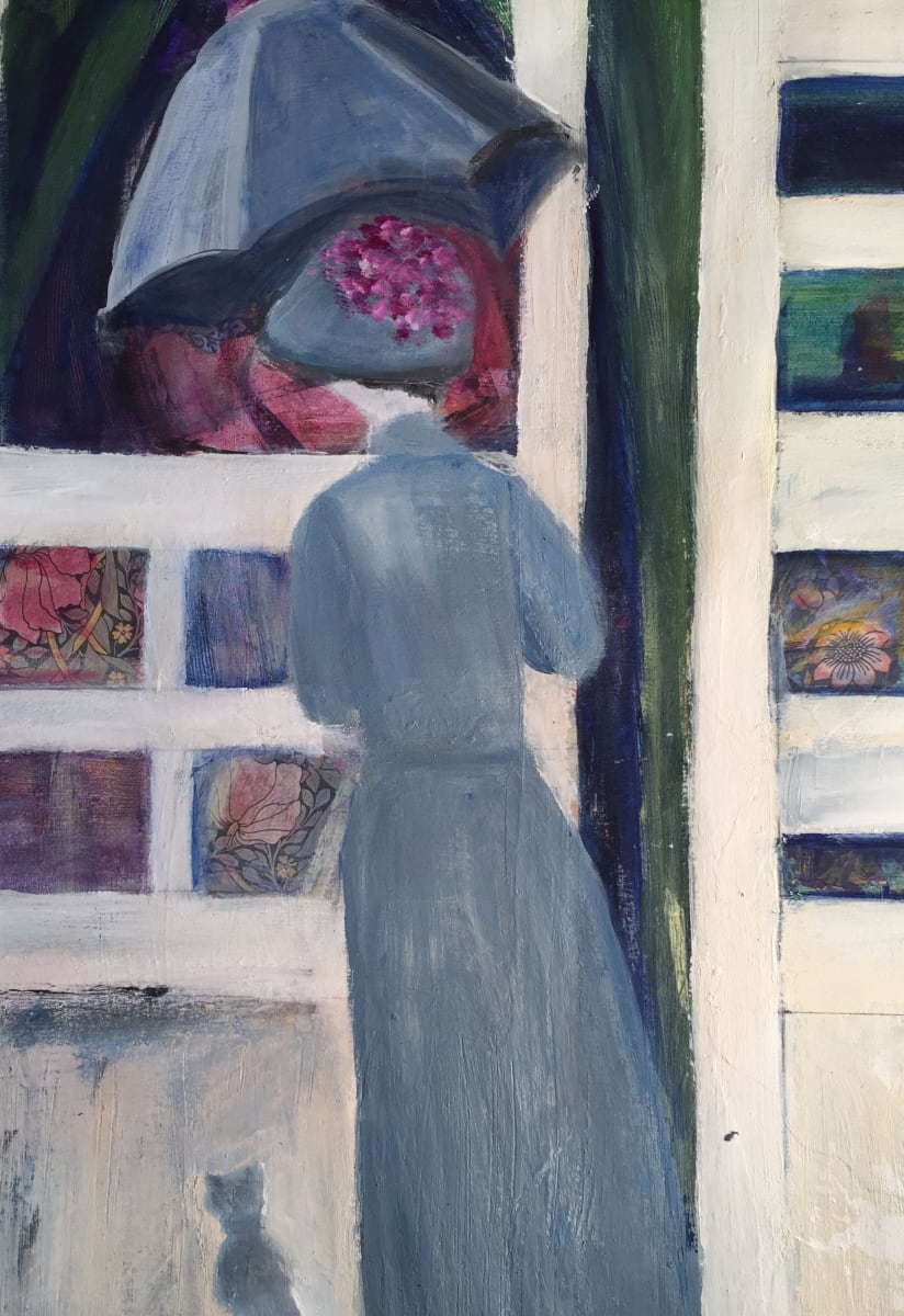 Window Shopping on a Rainy Day, Image 1.