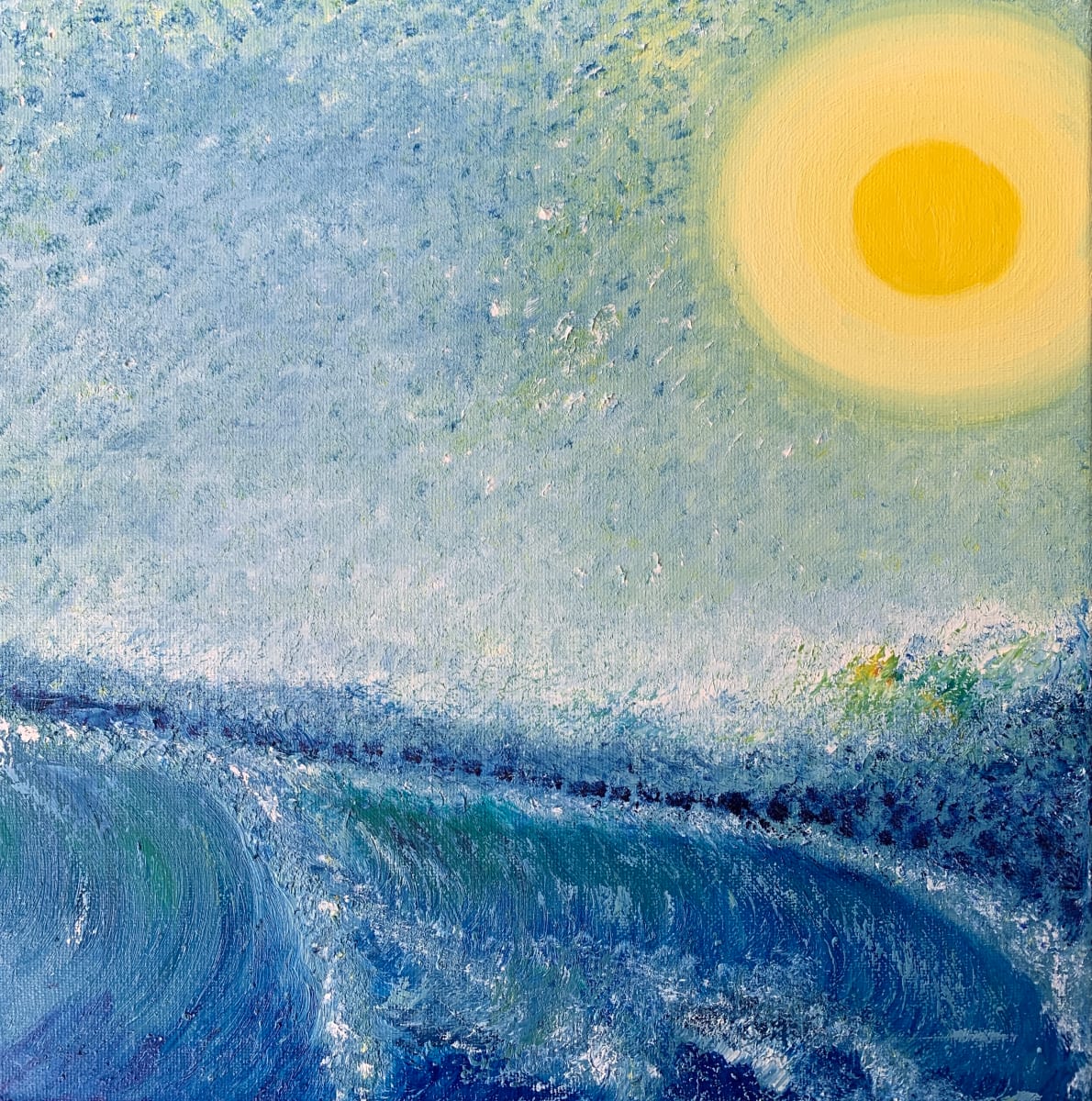 Día con olas - Wavy Day by Carolina (Caro)  Ramonde 