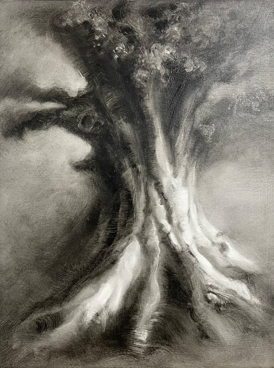 Light on a Kinclaven beech by Tansy Lee Moir  Image: Artwork