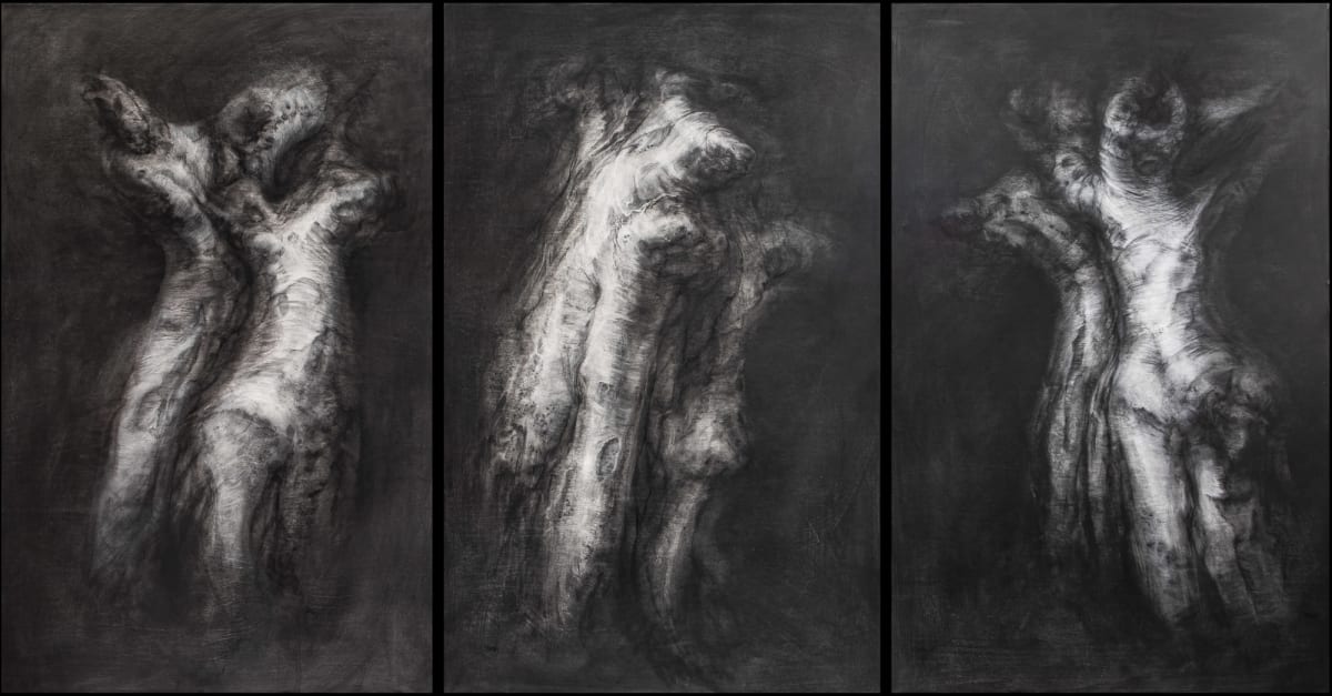 Reunion triptych by Tansy Lee Moir  Image: Reunion triptych