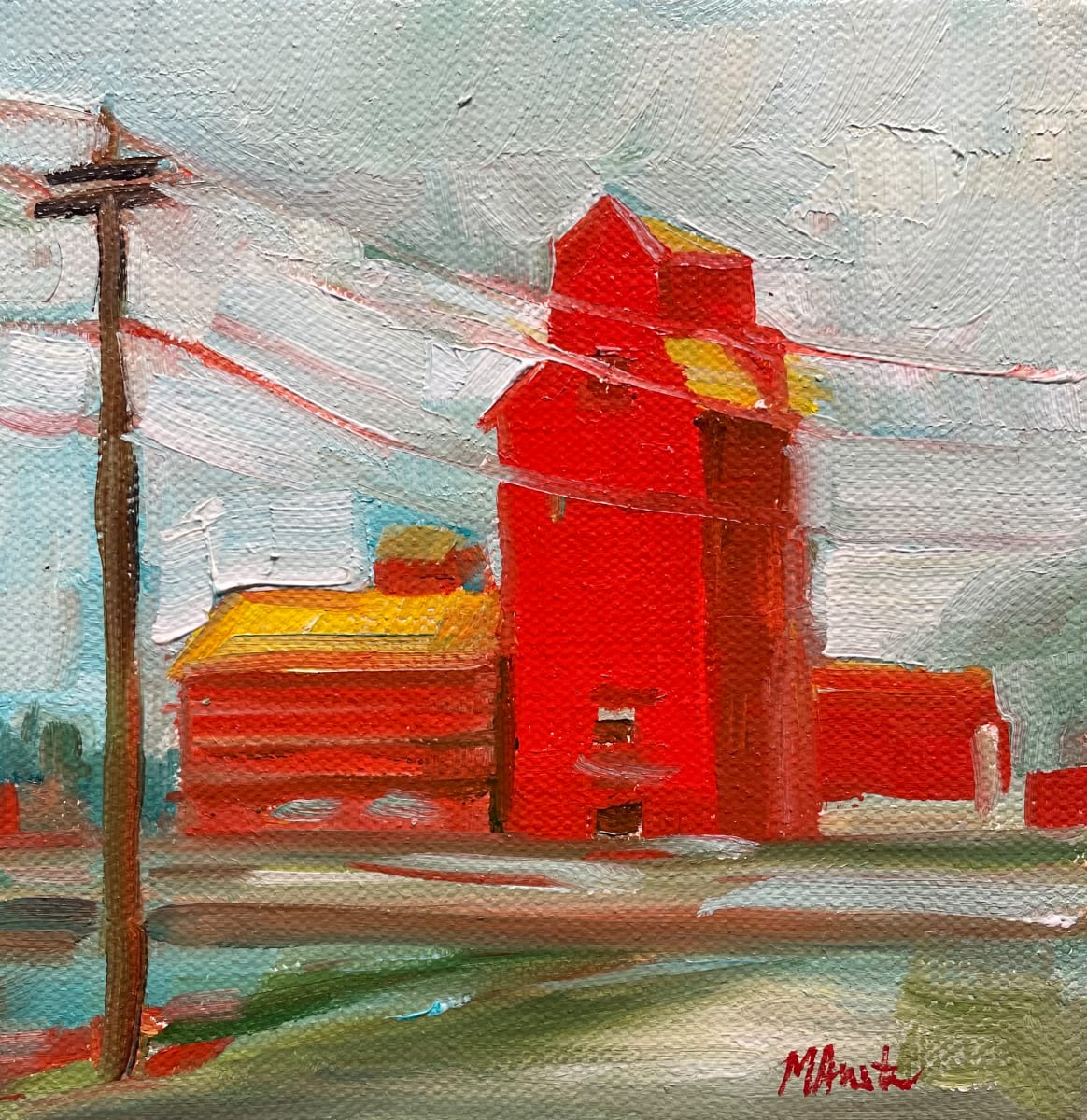 Alberta Grain Elevators by Michelle Austen 