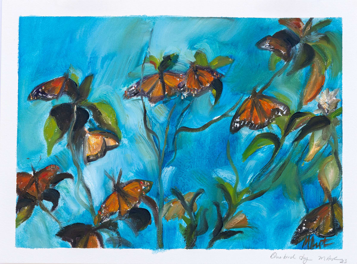 Bluebird day by Michelle Austen 