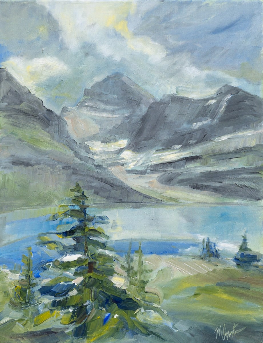 Lake McArthur Sketch by Michelle Austen, Image 2.