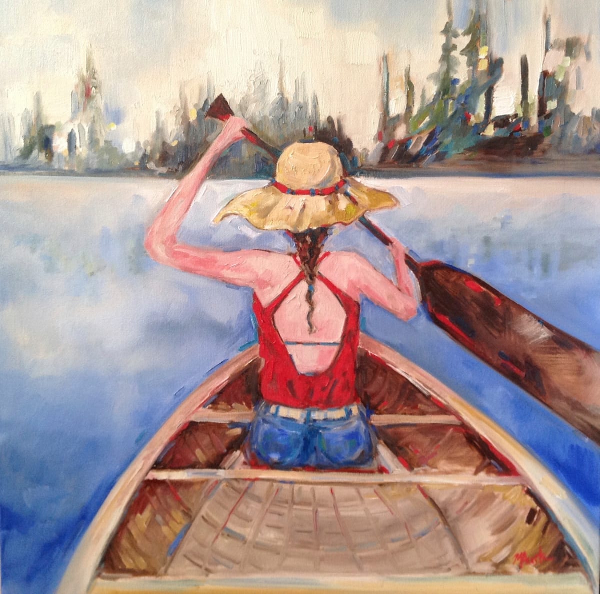 A Canadian Girl, Image 1.