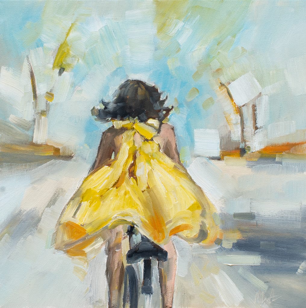 Self portrait by Michelle Austen 