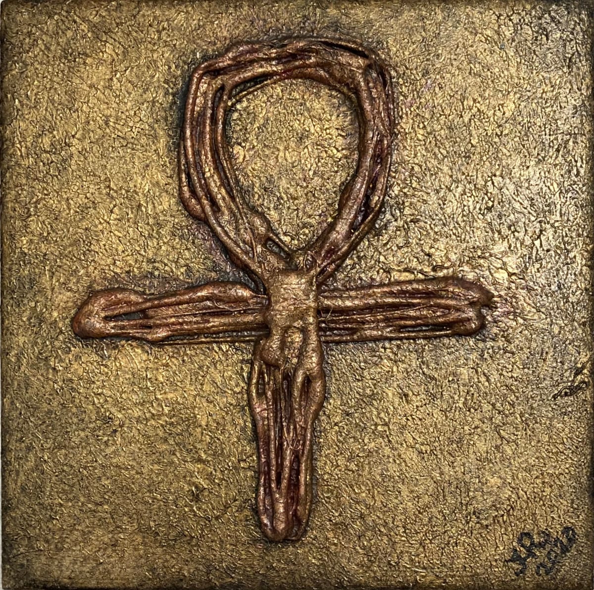 Ankh, with color by Helen Renfrew 