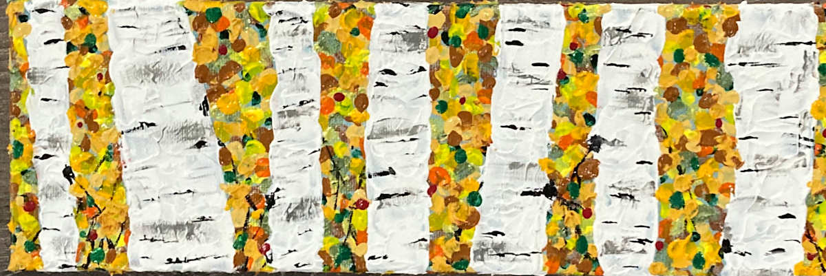Birch in Fall, Image 5.