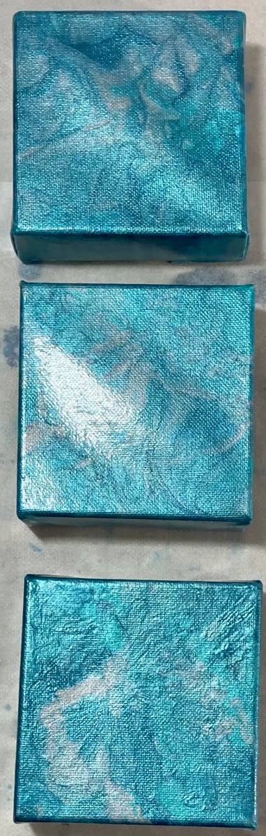 Teal Block set, Image 4.