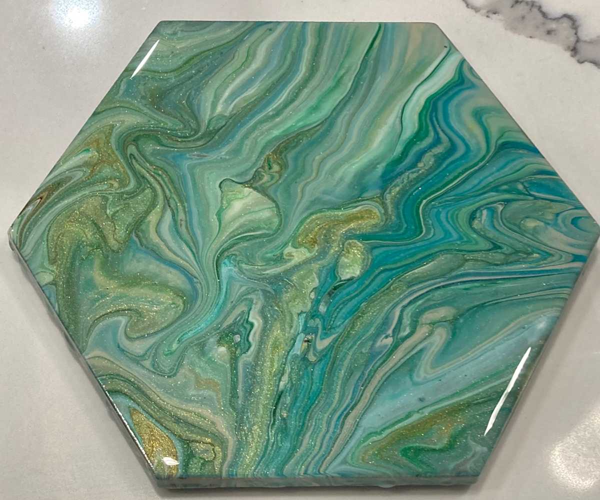Trivet: Greens, Image 1.
