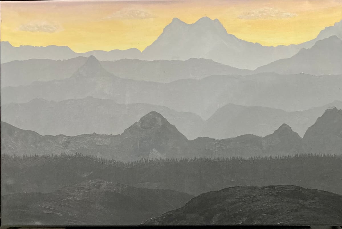 Misty Morning Mountains by Helen Renfrew 