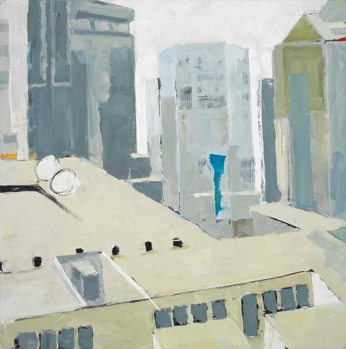 Winter Rooftops by D Hake Brinckerhoff 