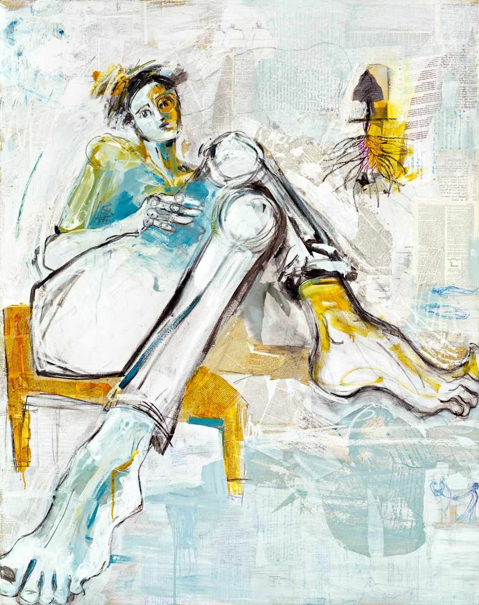 Repose Mixed Media by Devorah Brinckerhoff, Image 1.
