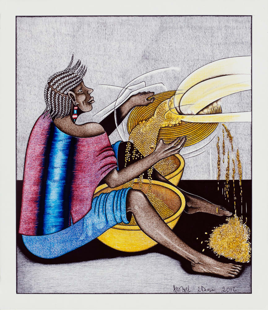 Fooff (Separating seed from chaff) by Djibril N'Doye, Image 1.