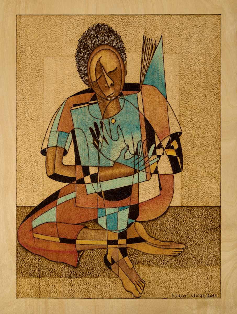 The Reader by Djibril N'Doye, Image 1.