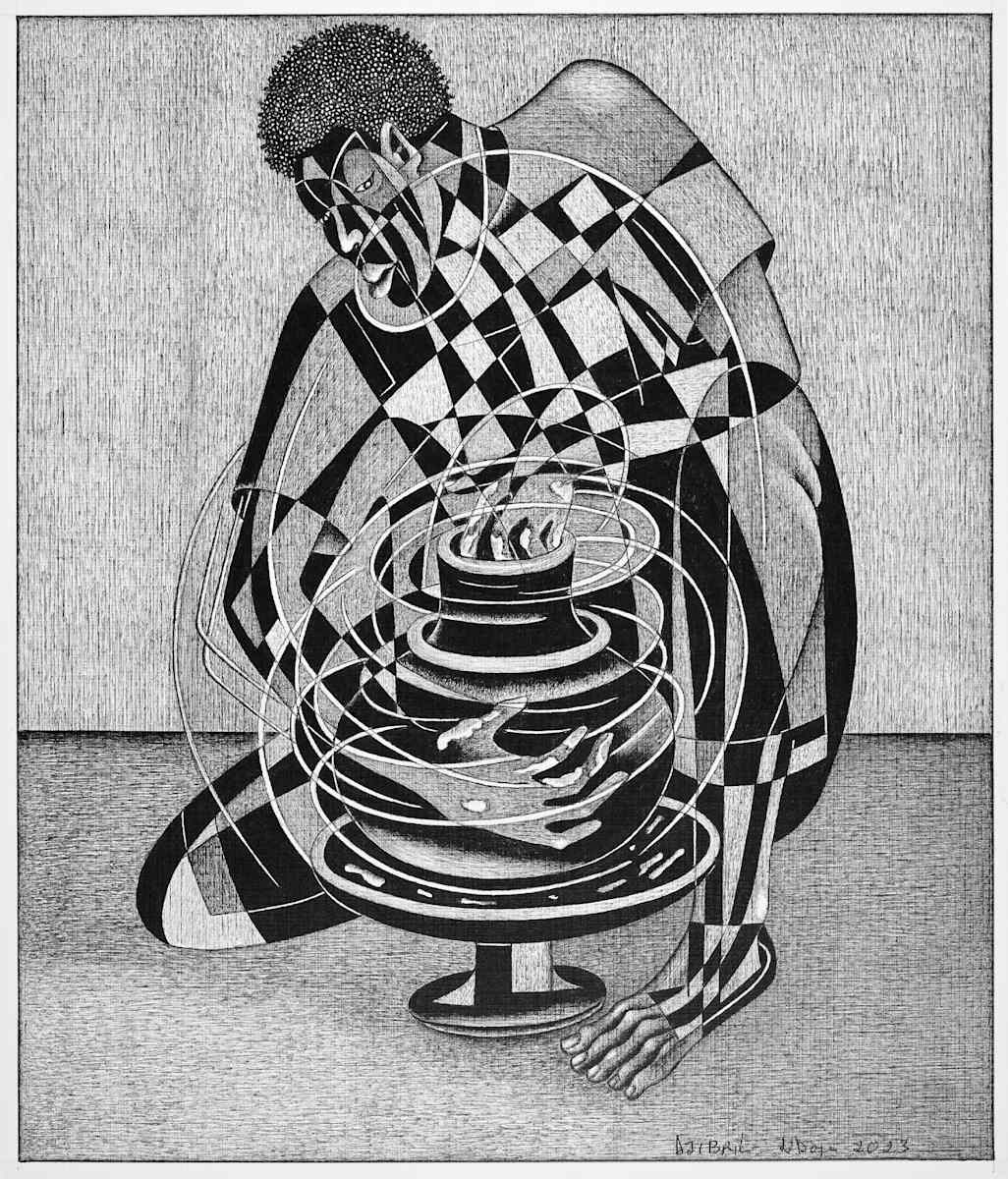 Mind and Wheel Rotation by Djibril N'Doye, Image 1.