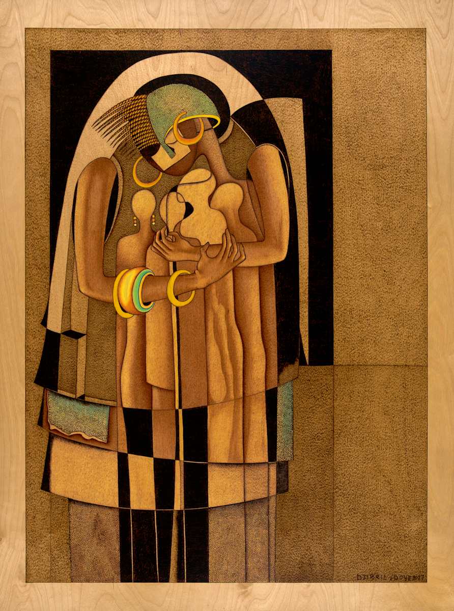 The Maternal Family Structure by Djibril N'Doye, Image 1.