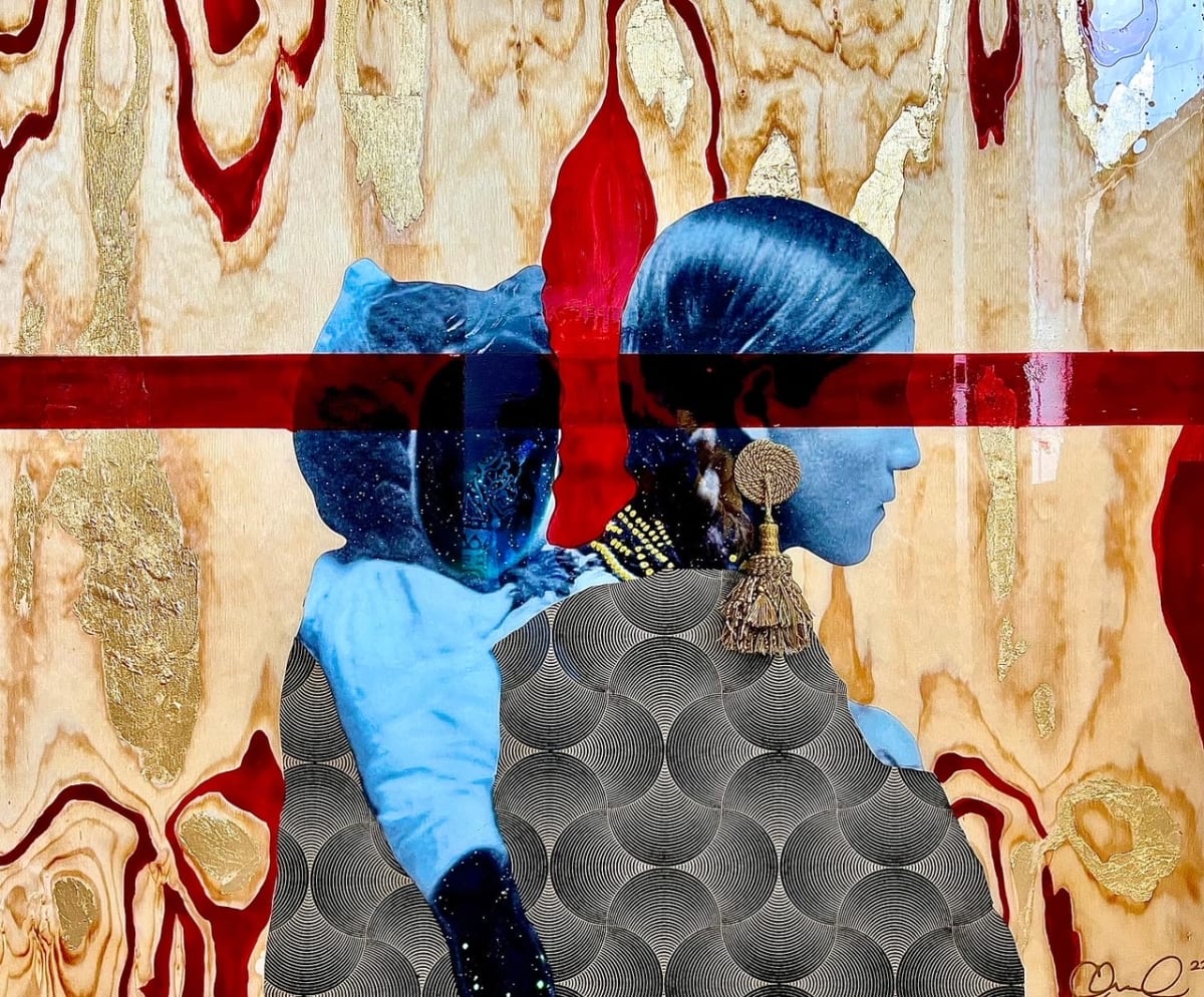 Carried V by chanell angeli 