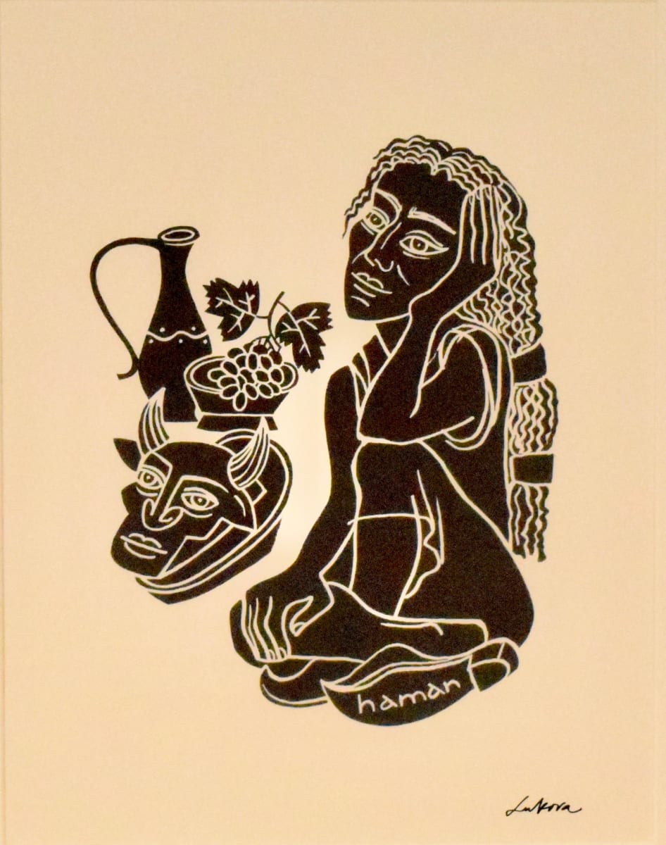 Queen Esther, Liberator of Israel from Women in the Bible, Esther 7 by Luba Lukova 