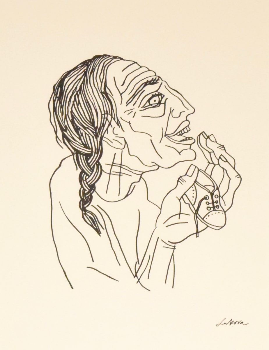 Sarah Laughing from Women in the Bible, Genesis 18: 1-15 and Genesis 21: 1-7 by Luba Lukova 