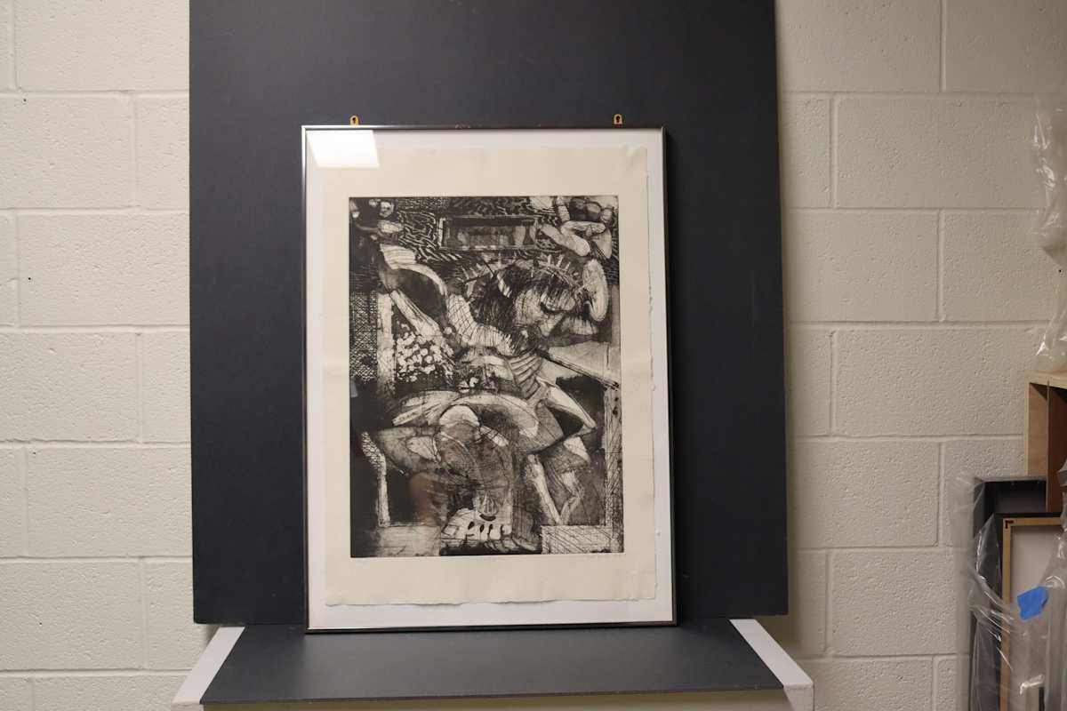 Crucifixion from the Florence Portfolio series by Wayne Forte 