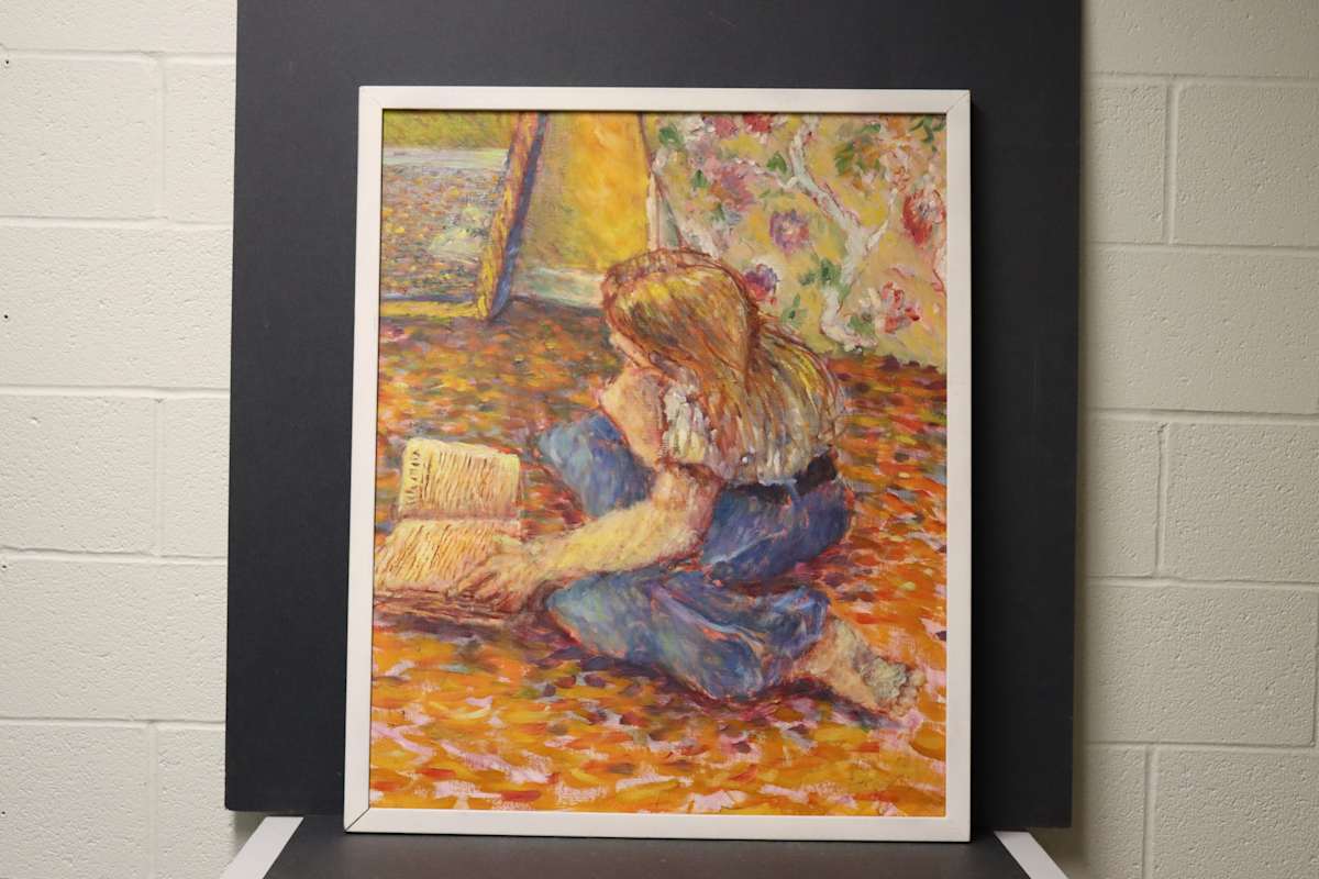 Girl Reading by Ray Grumney 