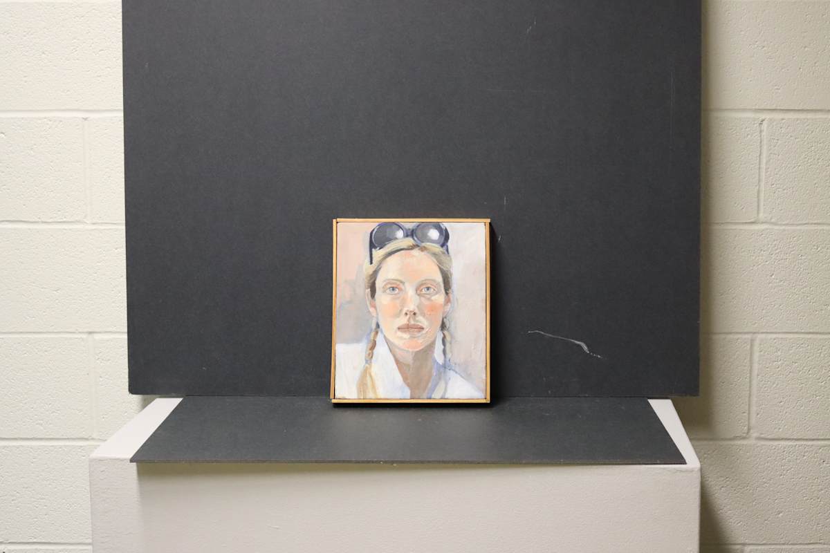 Self Portrait by Julie Harmon Dovan 