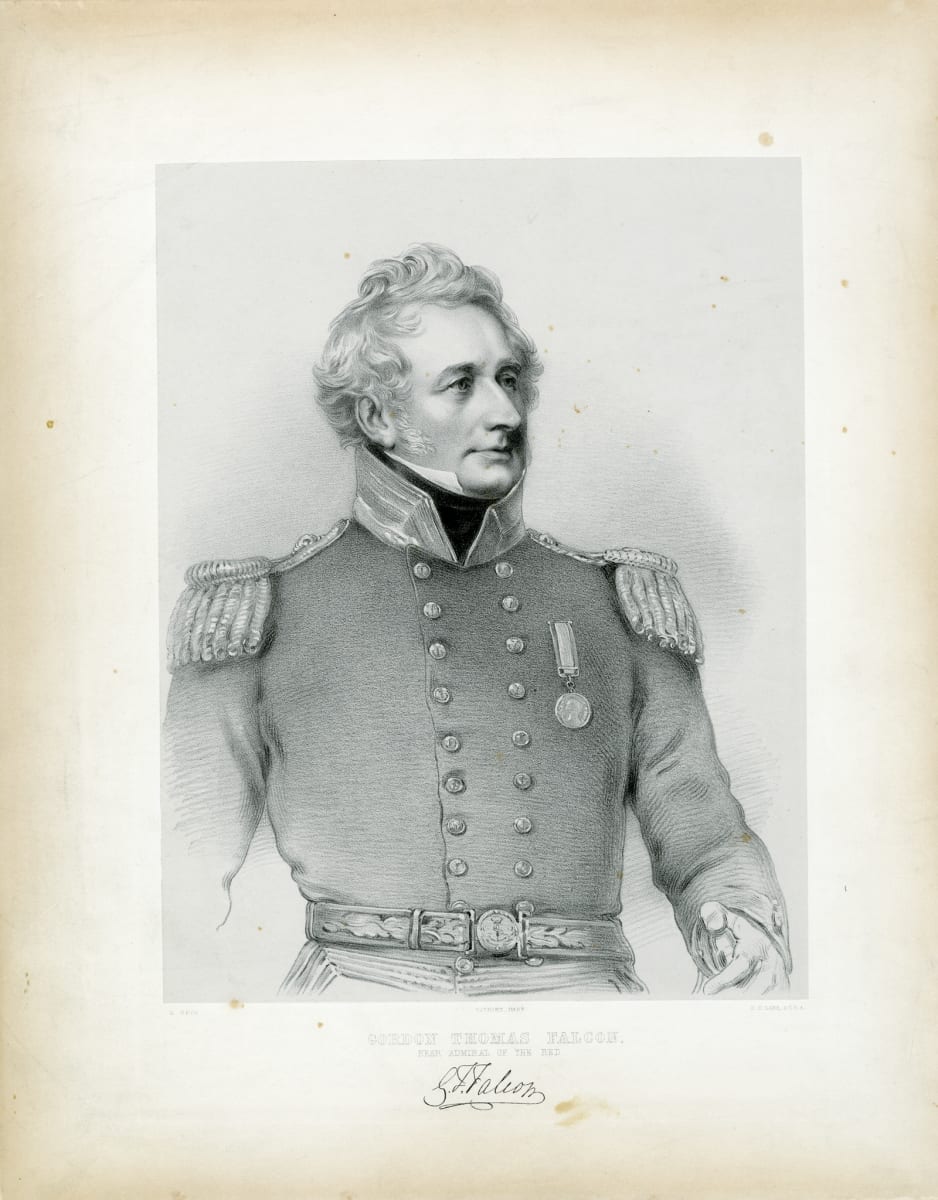 Gordon Thomas Falcon, Rear Admiral of the Red by R.J. Lane 