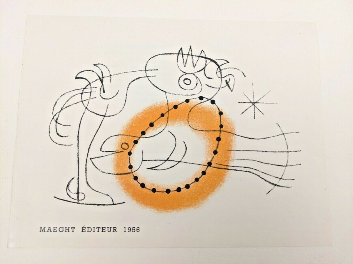 MAEGHT ÉDITEUR 1956 by Joan Miró, Image 1.