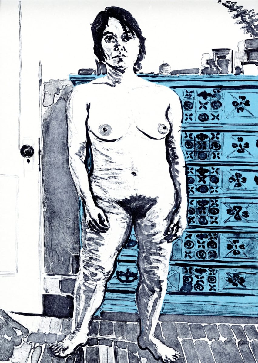 Standing Nude by Robert Weaver 