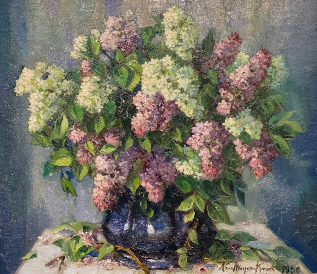 Lilac Still Life by Hans Meyer-Kassel, Image 1.