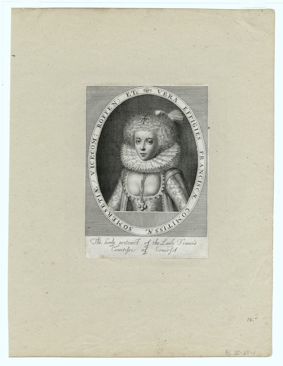 The Lively Portrait of the Lady Francis by Simon van de Passe, William Richardson 