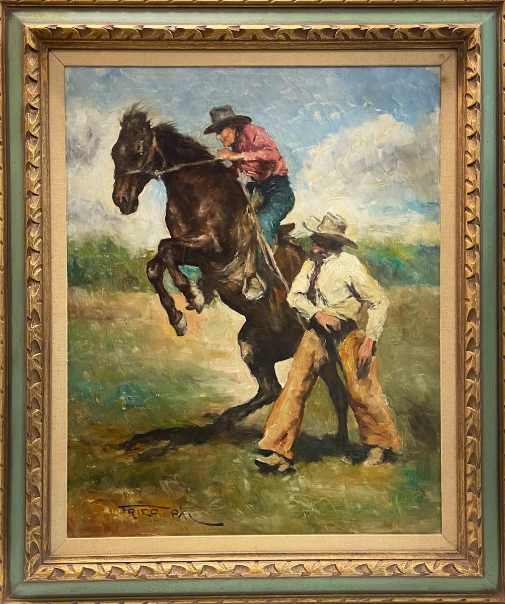 Rearing Horse by Pál Fried 