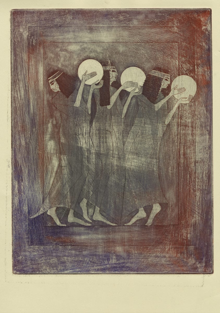 Untitled (Egyptian Forms) by Maxine Edwards 