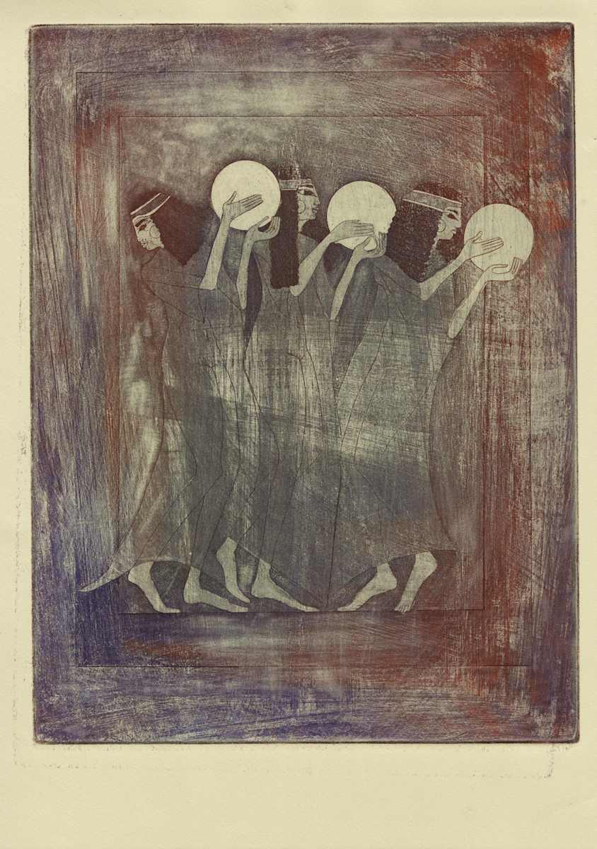 Untitled [Egyptian Forms] by Maxine Edwards, Image 2.